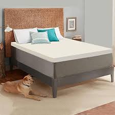 Amazon Com Mayton 2 Inch High Density Foam Topper Adds Comfort To Mattress Queen Size Beige Home Ki In 2020 Foam Mattress Topper Comfort Mattress Mattress Topper