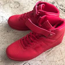 10% off your first order + free shipping. Parity Fila Red High Tops Up To 63 Off