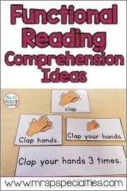 Demonstrating Reading Comprehension Can Be Very Challenging For Students In Special Education In 2020 Teaching Special Education Autism Education Life Skills Classroom