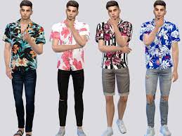 Check spelling or type a new query. Mclaynesims Floral Buttonup Shirt