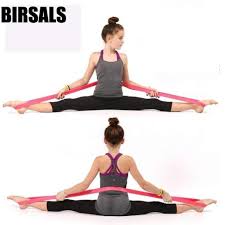 Elastic Ballet Foot Stretch Band Back Shoulder Flexibility Gymnastic Yoga Pilates Training Ballet Dance Resi Ballet Exercises Pilates Training Ballet Stretches