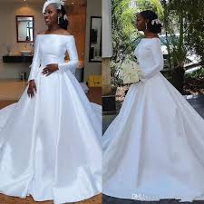 Check spelling or type a new query. Grosshandel 2020 A Linie Afrikanische Brautkleider Weg Von Der Schulter Satin Schleife Zug Langer Hulsen Eleganten Bohemian Brautkleid Gewohnheit Gunstige Brautkleider Von Owndreamshop 126 22 Auf De Dhgate Com Dhgate
