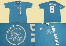 Looking for a good deal on ajax shirt? Ajax Amsterdam 1995 1996 Jersey Away Edgar Davids Champions Etsy
