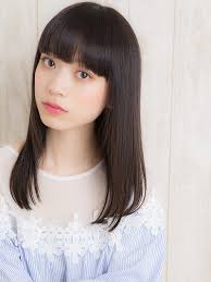 2019春ロングヘアの髪型決定版シースルーバングなど前髪別ヘア