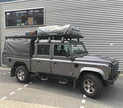 Beautiful Custom Made Front Runner Full Roofrack On A Defender 130 Crew Cab Land Rover Defender 130 Defender 130 Landrover Defender