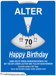 Glückwünsche Zum 70 Geburtstag Geburtstagssprüche 70