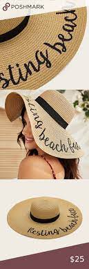 Beach Face Summer Vacation Beach Hat Summer Hats Girl With Hat Women Accessories Hats