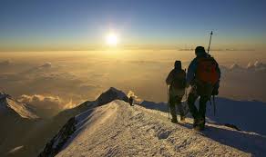 Ascension Mont Blanc Objectif Mont Blanc 4809 M Alpinisme France Allibert Trekking