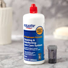 It is used as an oxidizer, bleaching agent, and antiseptic. Equate 3 Hydrogen Peroxide Cleaning Disinfecting Lens Care System 12 Fl Oz Walmart Com Walmart Com