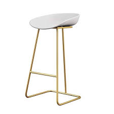 Chair Backrest Dining Chair Kitchen Bar Chair Bar Cafe Bar Counter Stool Ergonomic Seat Gold Metal Legs Jinrong Co Iron Bar Stools Bar Stool Chairs Bar Stools
