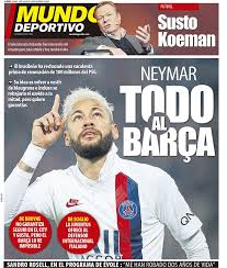 Hoy desde primera hora de la tarde ha habido concentraciones de aficionados en los aledaños del camp nou como muestra estas imágenes de alfredo martínez Neymar Open To 50 Wage Cut To Secure Barcelona Return Football Espana