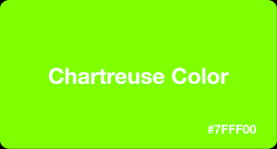 It is thus associated with healing, good health, and chartreuse can be used in combination with nearby colors such as green as well as blues, grays, and neutrals. Chartreuse Color Hex Code 7fff00