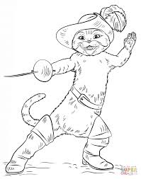 Puss in boots and his most trusted friends. Puss In Boots Coloring Page Coloring Home
