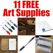 When you order $25.00 of eligible items shipped by amazon. 11 Free Art Supply Freebies Sampables