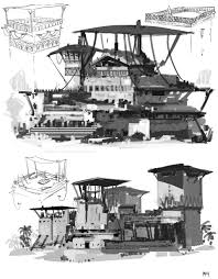 Pin By Heather Dixon Wallwork On Concept Art In 2020 Building Sketch Landscape Concept Building Art