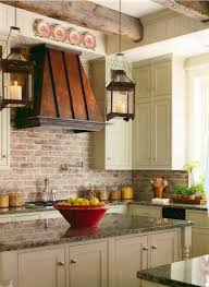 Let the new brick backsplash dry overnight, but the locktite only takes. Brick Backsplashes Rustic And Full Of Charm