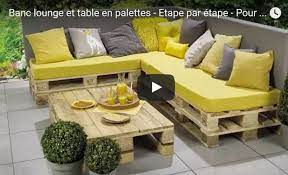 4 conseils pour créer un jardin méditerranéen. Tutoriel Construire Son Salon De Jardin En Bois De Palettes