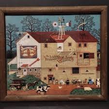 Vintage J.M. Gallais Art 1960s Retro 14x12 Size Mid