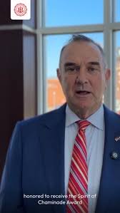 Gov. Mike Kehoe '79 received the Spirit of Chaminade award last month and  took a moment to tell us, and our students, what #EstoVir means to him and  how it led to his life in public service., Help us ...