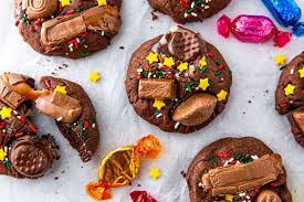 These Quality Street Cookies Are Christmas Baking Goals Recipe Easy Baking Recipes Baking Easy Baking