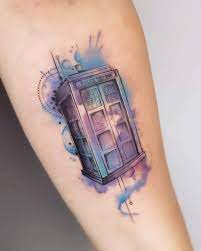 Doctor who tattoo by @stefan_tattoos at @blackrainbowtattootheatre in zwickau germany. Pin On Tattoos