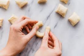 This may assist you possess a clear end visible. Almond Crescent Cookies Kipferl Cookies Video A Beautiful Plate
