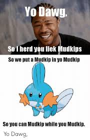 25 Best Memes About So I Herd You Liek Mudkips So I Herd You Liek Mudkips Memes