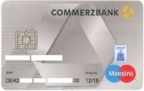 Ob im örtlichen supermarkt, im so bleiben sie immer auf dem laufenden. Bankkarte Commerzbank Commerzbank Deutschland Bundesrepublik Col De Ms 0132 01
