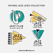 Jazz Logo Collection With Vintage Style Music Logo Design Logo Collection Music Logo
