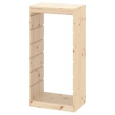 trofast basiselement grenen licht wit gebeitst grenen 44x91 cm ikea ikea storage furniture ikea ikea trofast
