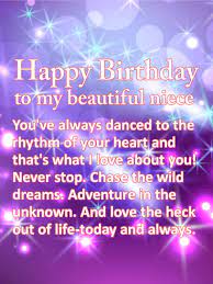 Write beautiful birthday messages for her with these birthday quotes and wishes. Birthday Wishes For Niece Birthday Wishes And Messages By Davia