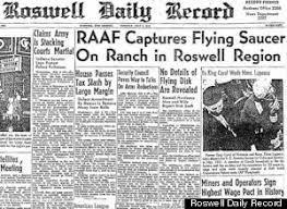 Here, you will find a little of everything, celebrating one of the most pivotal moments in modern ufo history. Roswell Ufo Incident Crash Made Front Page Of Roswell Daily Record 66 Years Ago Huffpost