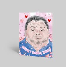 Big Ed May I Halik You Card // 90 Day Fiance Greeting Card for Anniversary,  Birthday, and Valentine // Card for Wife, Girlfriend or Fiancé