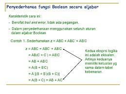 B)'= a' + b' contoh soal: Gerbang Logika Dan Aljabar Boolean Aljabar Boolean N