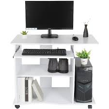 ✓ livraison gratuite dès 25 €. Bureau Informatique A 4 Roulettes 90x50x75 Cm Tablette Clavier Table D Ordinateur Meuble De Bureau Blanc Blanc Mows0jjyssvbyjl126g8e1g1d71 40e2kid0c9zd