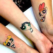 Cherry blossom and bird tattoo. 76 Sibling Tattoos To Get With Brothers And Sisters