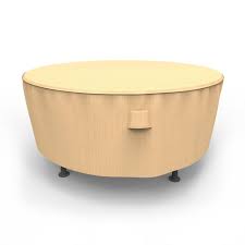 Budge Rust Oleum Neverwet X Large Tan Outdoor Round Patio Table Cover Round Patio Table Patio Table Round Table Covers