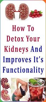 How To Detox Your Kidneys And Improve Its Functionality Natural Liver Detox Healthy Detox Cleanse Healthy Detox