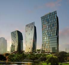 Songdo City Global Business Hub South Korea Facade Architecture Unique Architecture City Architecture