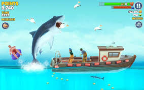 Hungry Shark Evolution V8 1 0 Mod Unlimited All 1 Hit Kill Gold Mode Android Game Mods Shark Games Shark Evolution