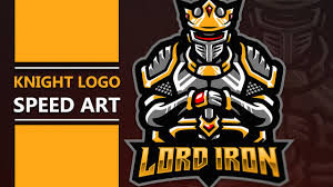 Knight King E Sport Logo Speed Art 1 Infinus Design Youtube Get inspired by these amazing knight logos created by professional designers. knight king e sport logo speed art 1 infinus design