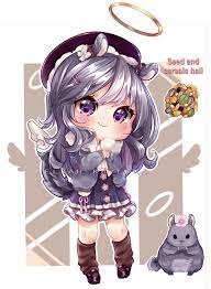 video closed kemonoangels 1 2 chinchilla by nelkah kaylina on deviantart chinchilla anime art