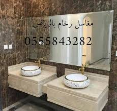 مغاسل رخام حمامات صور bathroom mirror mirror framed bathroom mirror