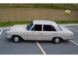 The 6.3 engined sedans were the king, but the 4.5 and 3.5 v8 cars have almost all the charm and performance and are still worth collecting. 1968 Mercedes Benz 280s For Sale Gc 36268 Gocars