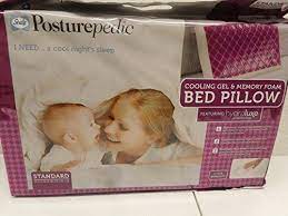 Sealy Posturepedic Cooling Gel Memory Foam Bed Pillow Click Image For More Details Memory Foam Beds Bed Pillows Gel Memory Foam