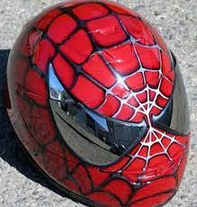 Spiderman Motorcycle Helmet Motorcycle Helmets Cool Bike Helmets Custom Motorcycle Helmets
