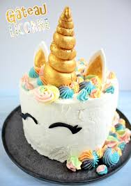 Gateau Licorne Recette Anniversaire Recette Gateau Licorne Gateau Licorne Gateau