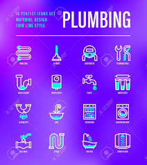Even your bathroom needs a touch of class, and these valves will. Plumbing Thin Line Icons Set Water Meter Bathtub Sink Water Royalty Free Cliparts Vectors And Stock Illustration Image 148347887