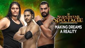 Wwe hall of famer mick foley took to twitter this week and reacted to the raw steel chair shots delivered by drew mcintyre to shanky. Guru Raaj Dilsher Shanky Giant Zanjeer Debut On Wwe Superstar Spectacle Wwe Now India Wwe