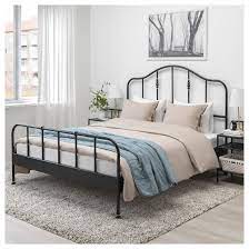 sagstua bed frame black luroy ikea double bed frame bed frame king size bed frame